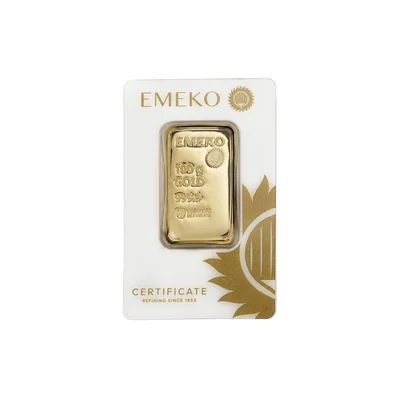 Goudbaar 100 gram Emeko