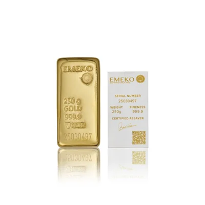 Goudbaar 250 gram Emeko