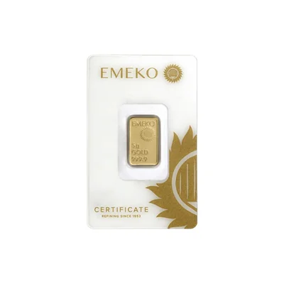 Goudbaar 5 gram Emeko