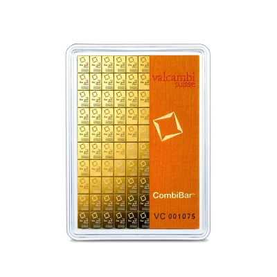 Goudbaar CombiBar 100 x 1 gram Valcambi